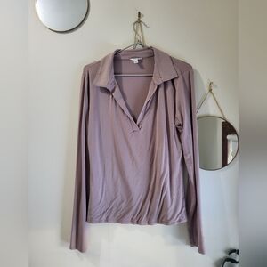 Guess Mauve Button Down Shirt